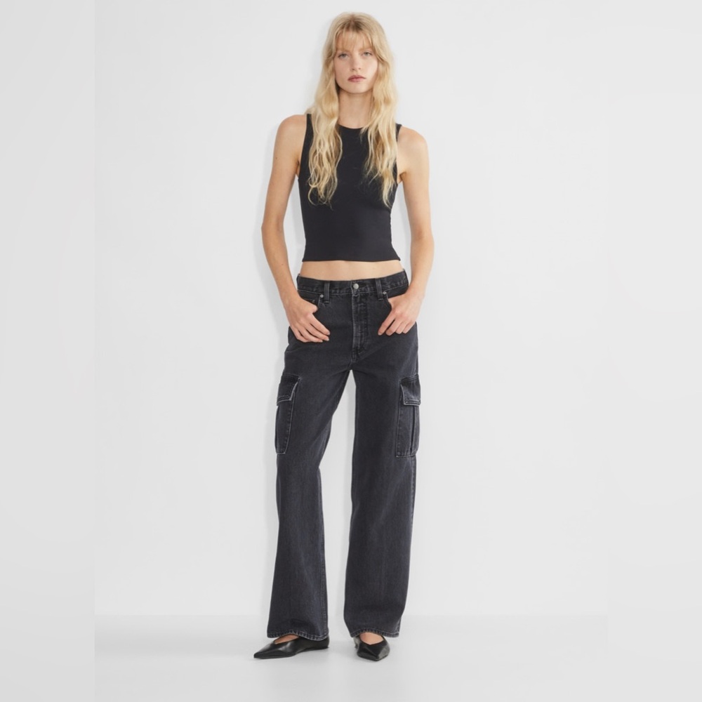 ARITZIA DENIM FORUM- FARRAH CARGO JEANS SIZE 25W